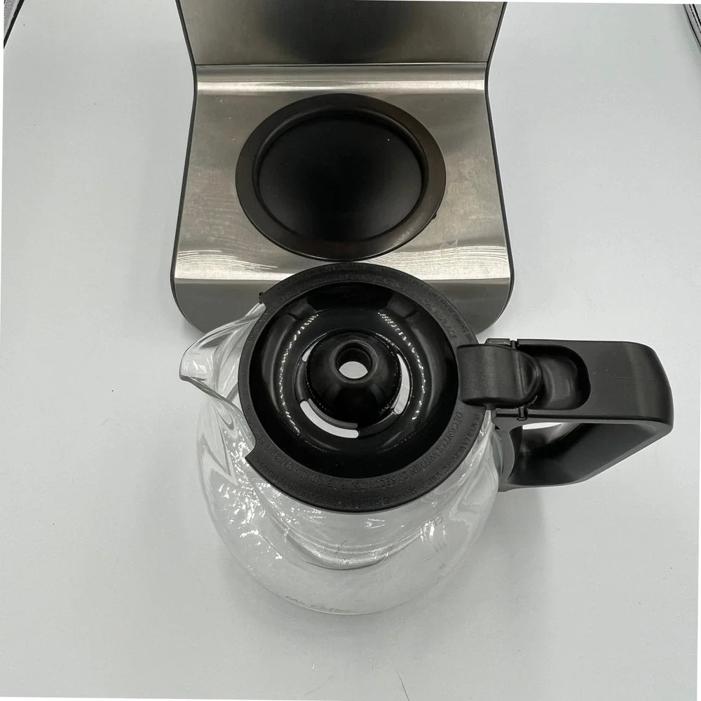Mr. Coffee 12-Cup Programmable Coffee Maker Black Silver Good Strong Brew Delay